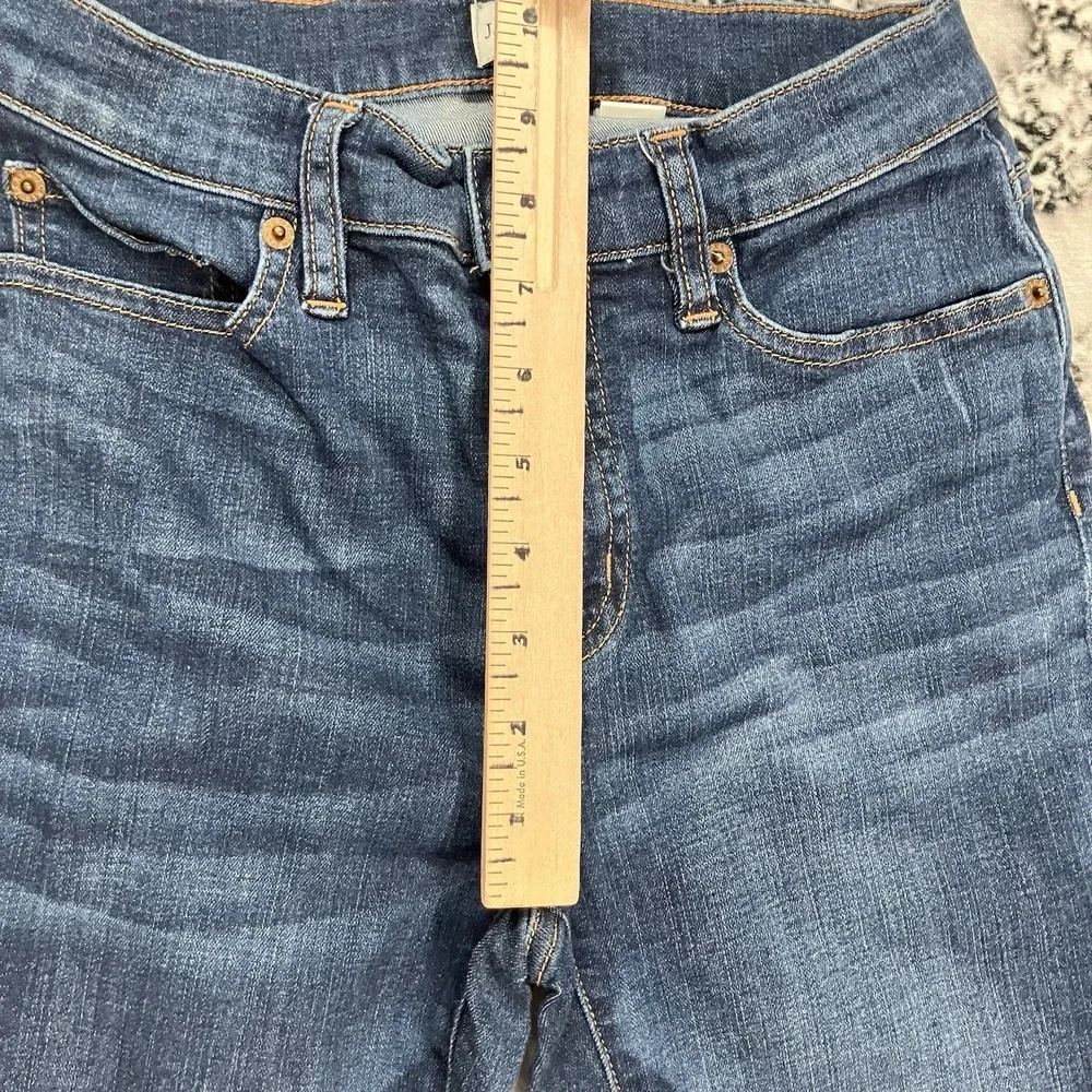 J.Crew Skinny Jeans Womens 26 Medium Wash Mid Rise Stretch Denim 5 Pocket